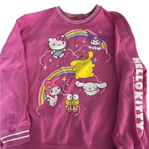 Sanrio Pink Hello Kitty Sweatshirt